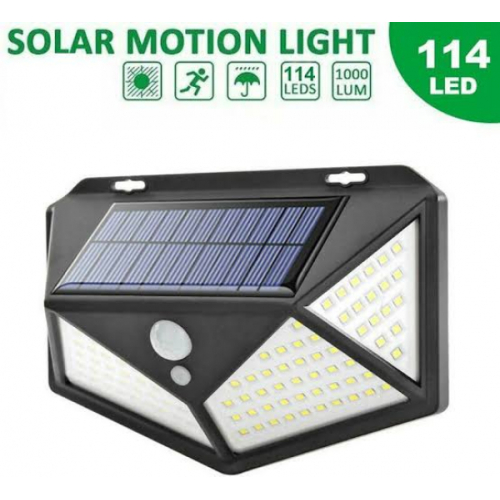 114 LED Solar Sensor Light