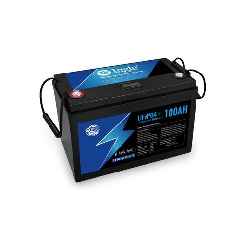 12.8V 100AH LiFeP04 Lithium Iron Battery - INGLE